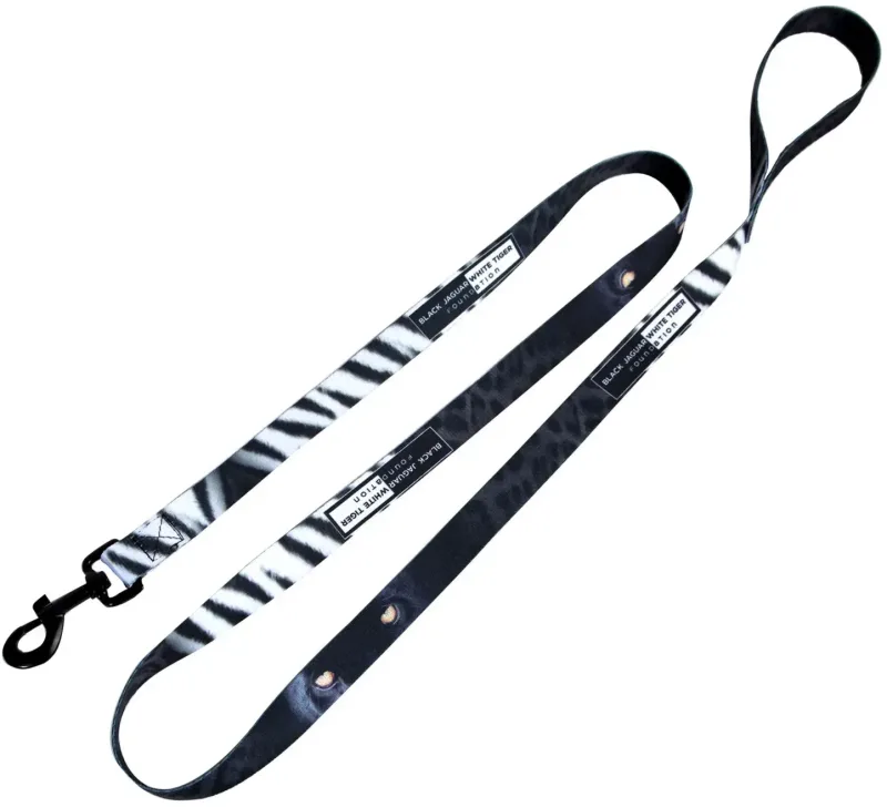 Personalized Dye Sublimated Dog Leash with Bolt Snap Attachment — view 2
