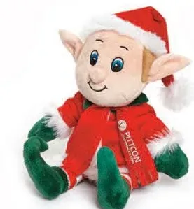 Christmas Elf - Stuffed Toy - 10"