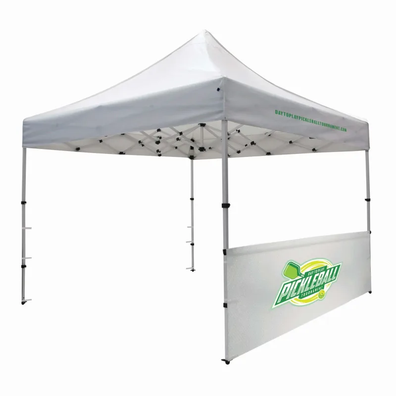 10' Compact Tent Half Wall Kit (Full-Color Imprint) — view 2