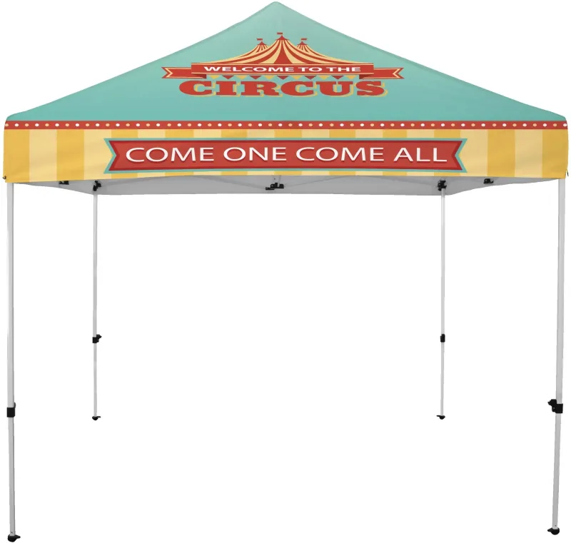 10' Economy Tent Kit (Dye Sub Full-Color Full-Bleed) — view 8