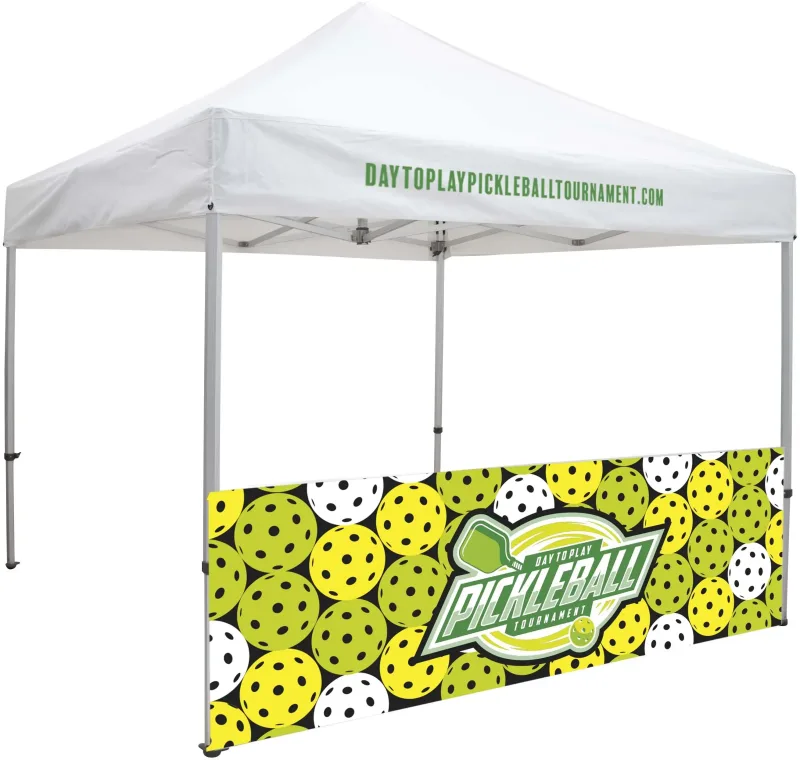 10' Elite Tent Half Wall Kit (Dye Sublimated, Double-Sided) — view 2