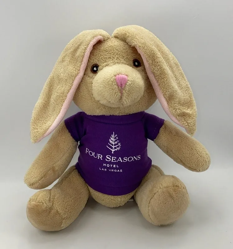 Extra Soft White Bunny - 10" — view 6