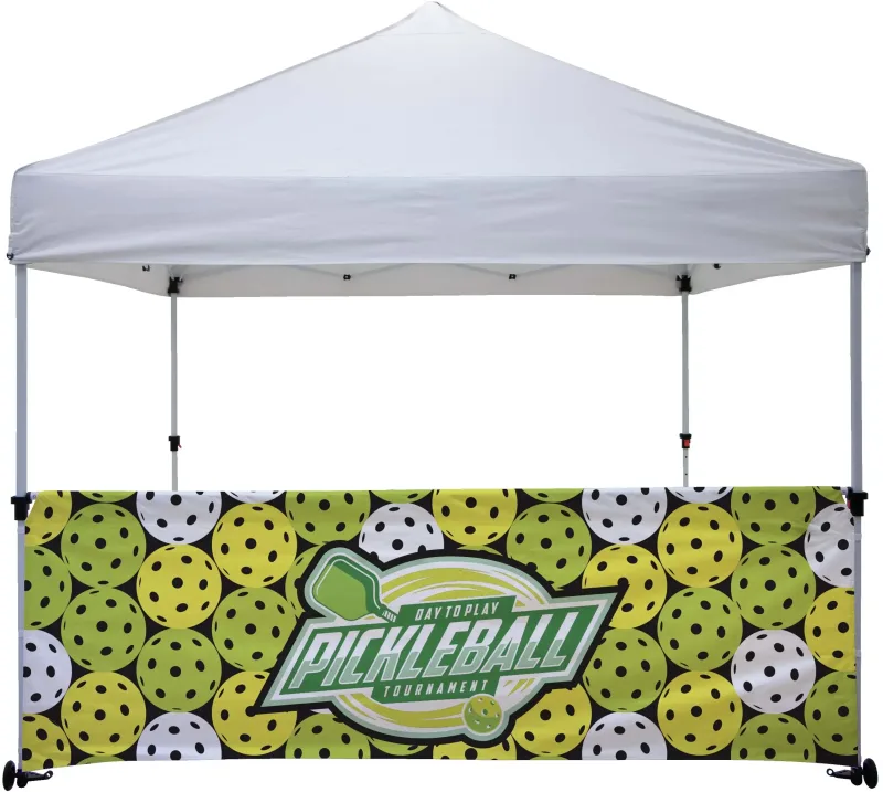 10' Omni Tent Half Wall Kit (Dye Sublimated, Single-Sided) — view 2