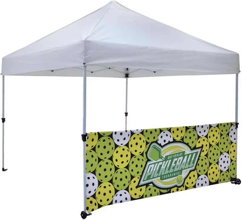 10' Omni Tent Half Wall Kit (Dye Sublimated, Single-Sided) — view 3