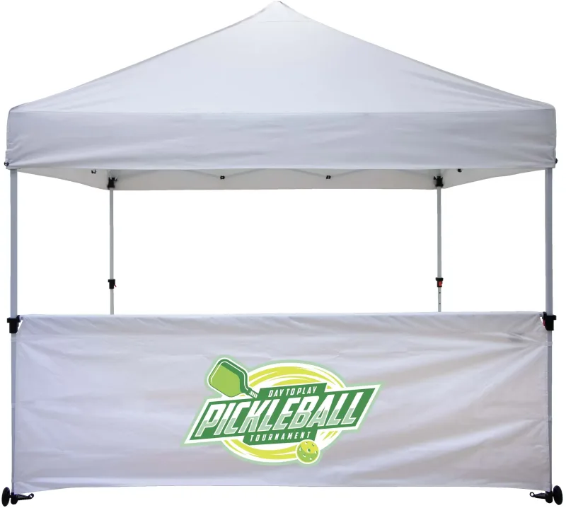 10' Omni Tent Half Wall Kit (Full-Color Imprint) — view 3