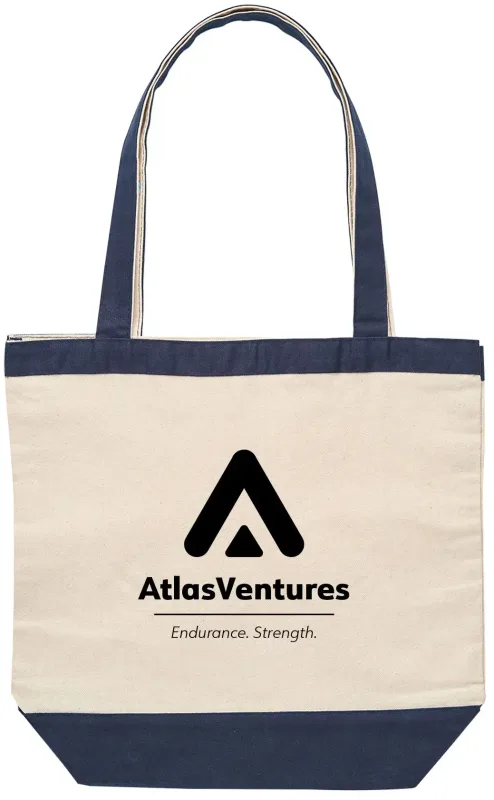 Custom Cotton Canvas Boat Tote Bag — view 4