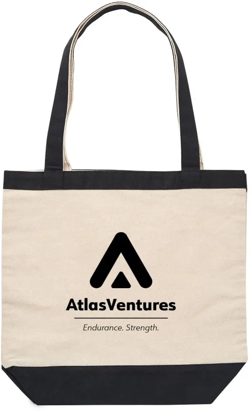 Custom Cotton Canvas Boat Tote Bag — view 5