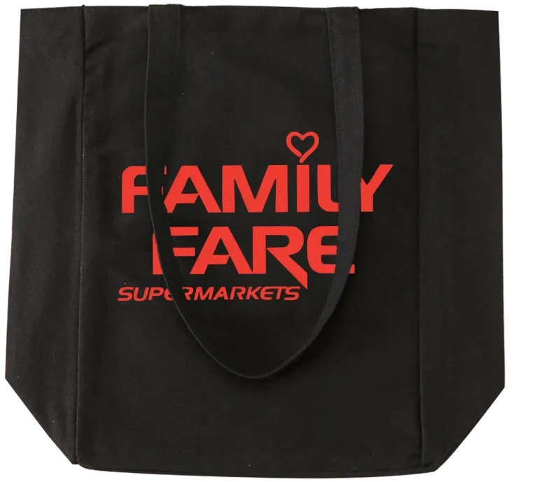 Personalized Cotton Canvas Tote Bag - 10 oz. — view 4