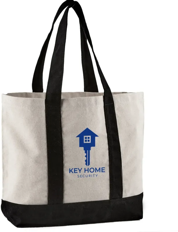 Customizable Newport Canvas Boat Tote — view 2