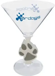 Novelty Stem Martini Glass - 10 Oz.