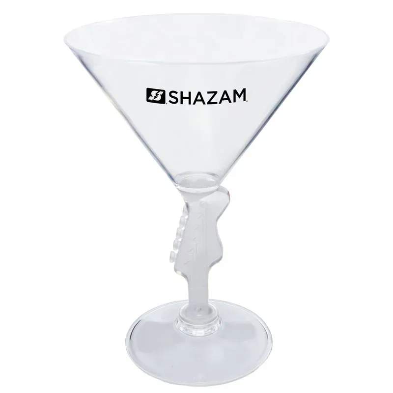 10 oz. Novelty Stem Plastic Martini Glass