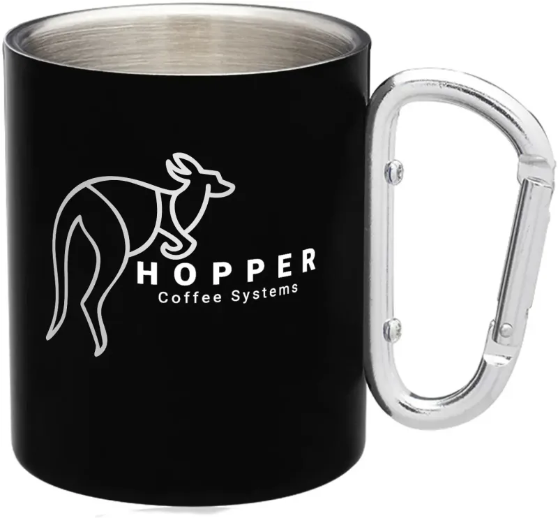 RANGER Stainless Steel Mug with Carabiner Handle (10 oz, 1 Color) — view 10
