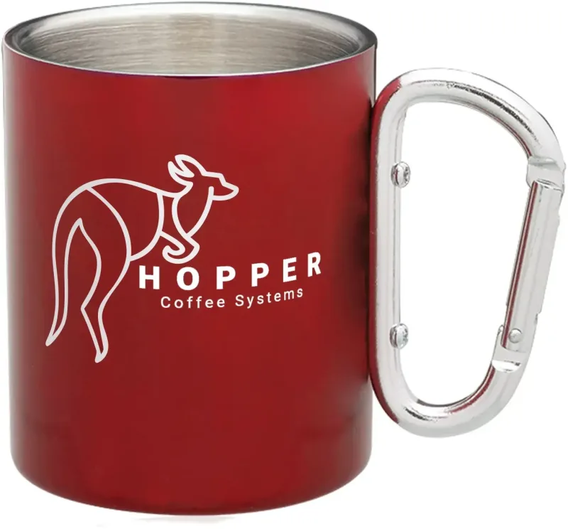 RANGER Stainless Steel Mug with Carabiner Handle (10 oz, 1 Color) — view 11