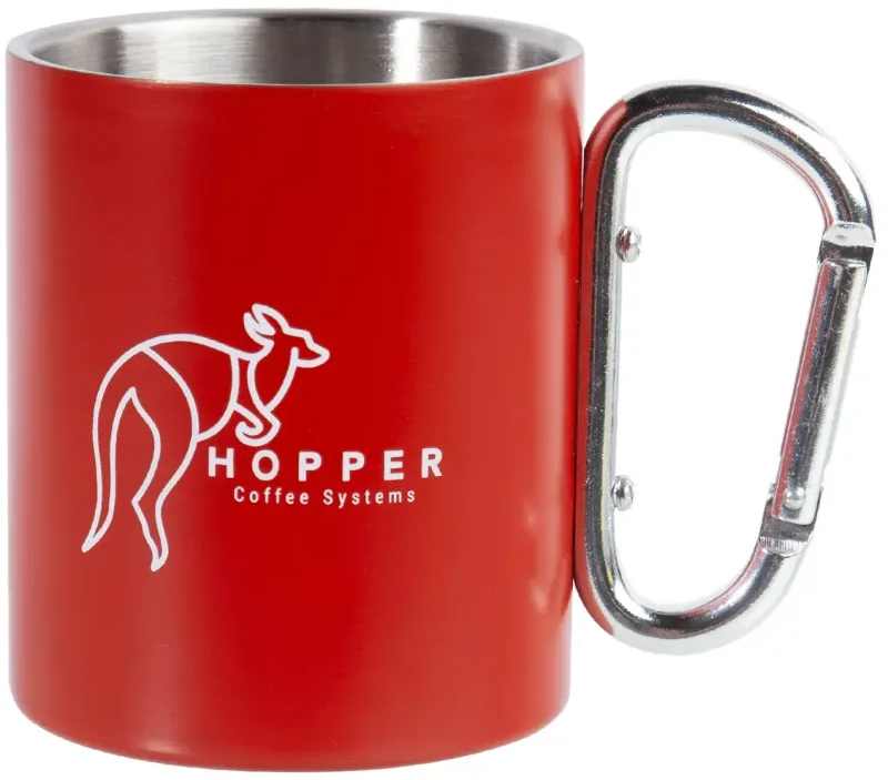RANGER Stainless Steel Mug with Carabiner Handle (10 oz, 1 Color) — view 4