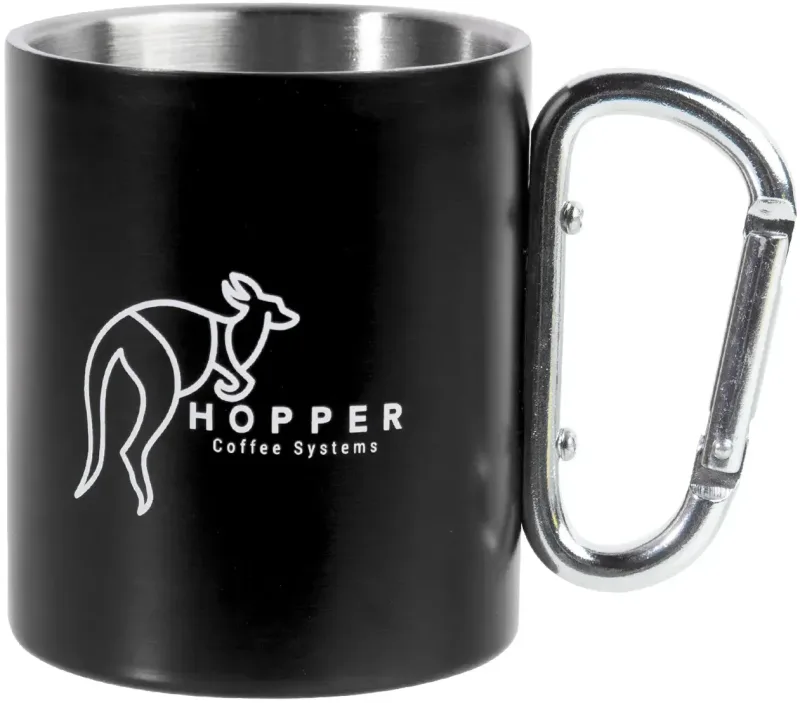 RANGER Stainless Steel Mug with Carabiner Handle (10 oz, 1 Color) — view 9