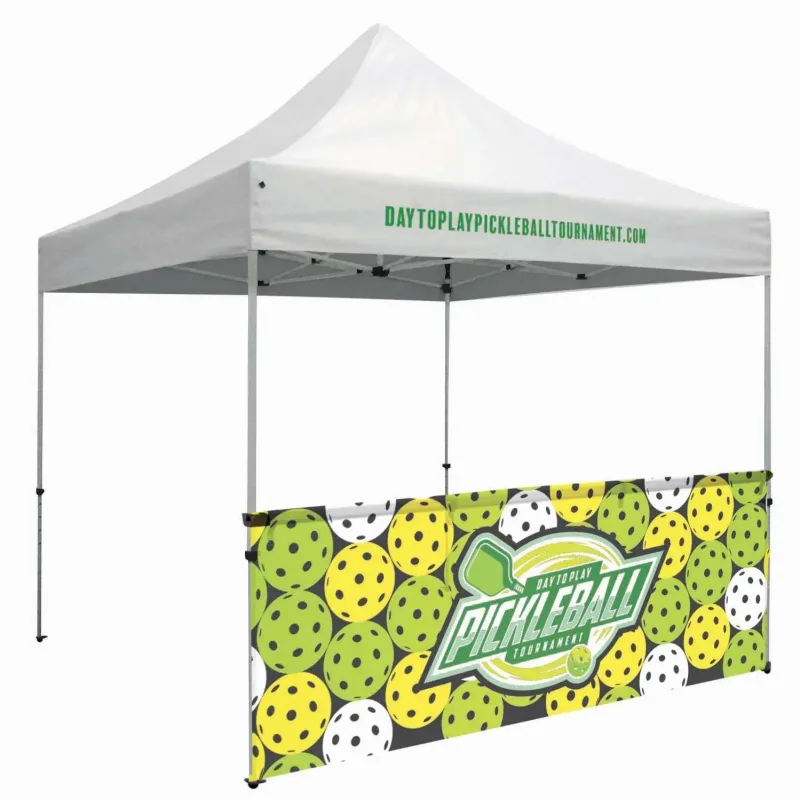 10' Standard Tent Half Wall Kit (UV-Printed Mesh) — view 2