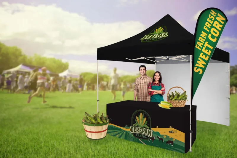 10' Standard Tent Kit (Full-Color Imprint, 1 Location) — view 6