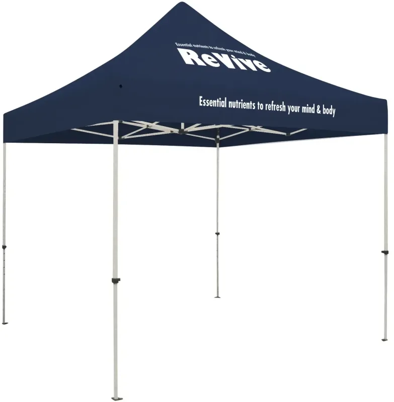 10' Standard Tent Kit (Full-Color Imprint, 2 Locations) — view 13