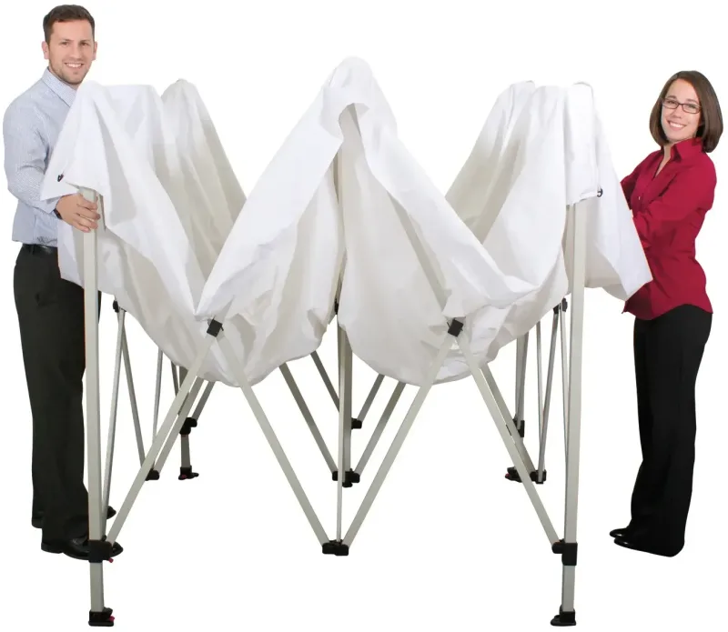 10' Standard Tent Kit (Full-Color Imprint, 2 Locations) — view 6