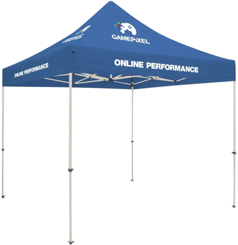 10' Standard Tent Kit (Full-Color Imprint, 4 Locations) — view 11