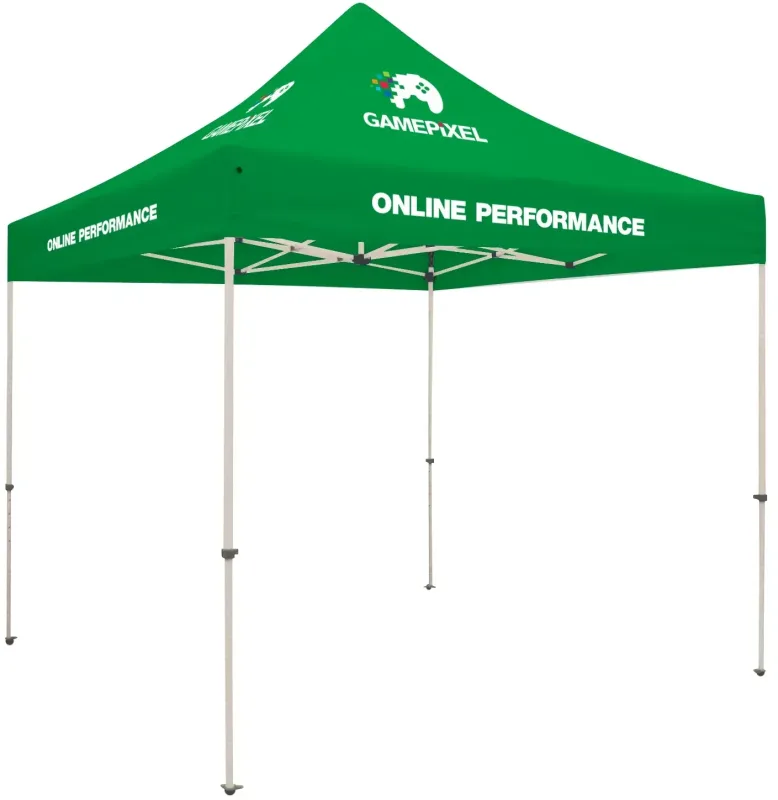 10' Standard Tent Kit (Full-Color Imprint, 4 Locations) — view 12