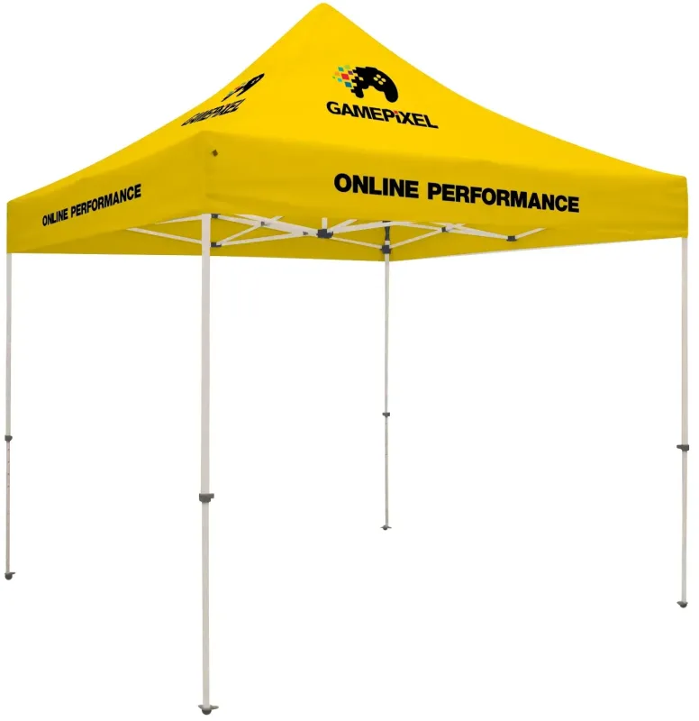 10' Standard Tent Kit (Full-Color Imprint, 4 Locations) — view 13