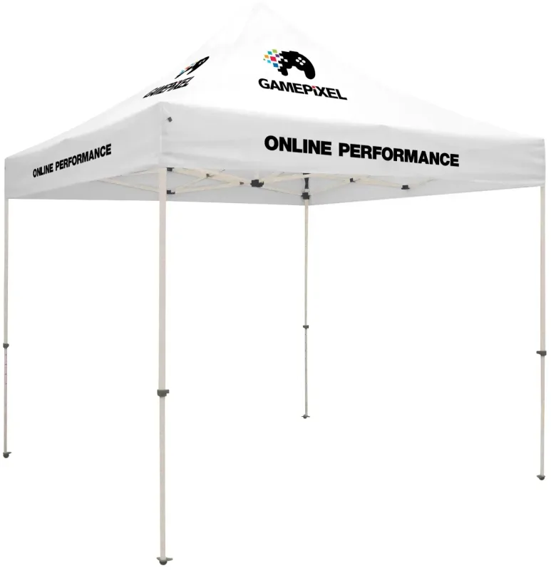 10' Standard Tent Kit (Full-Color Imprint, 4 Locations) — view 15
