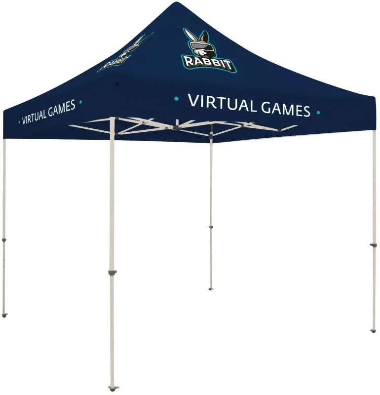 10' Standard Tent Kit (Full-Color Imprint, 4 Locations) — view 2