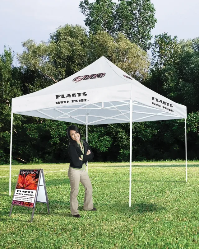 10' Standard Tent Kit (Full-Color Imprint, 4 Locations) — view 3