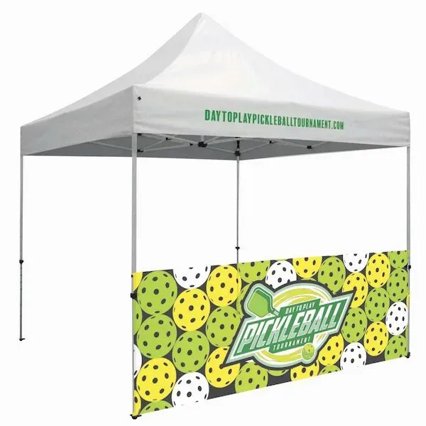 10' Tent Half Wall (UV-Printed Mesh)