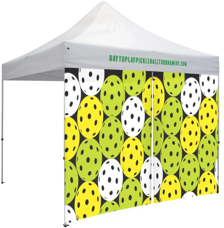 10' Tent Wall with Middle Zipper (UV-Printed Mesh) — view 2