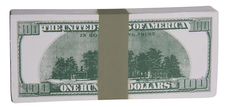$100 Dollar Bill Stack Stress Reliever — view 2