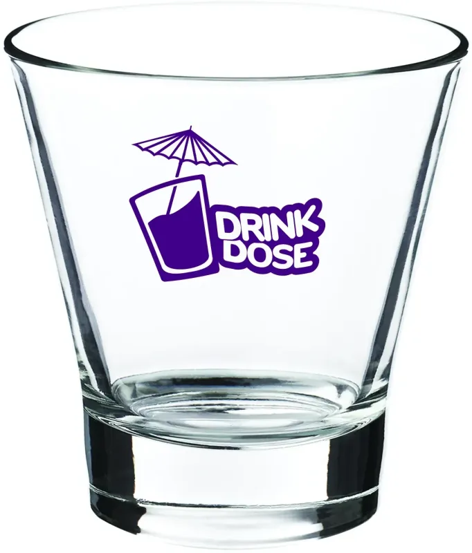 Personalized Stemless Martini Glass - 11.5 oz (1 Color) — view 2