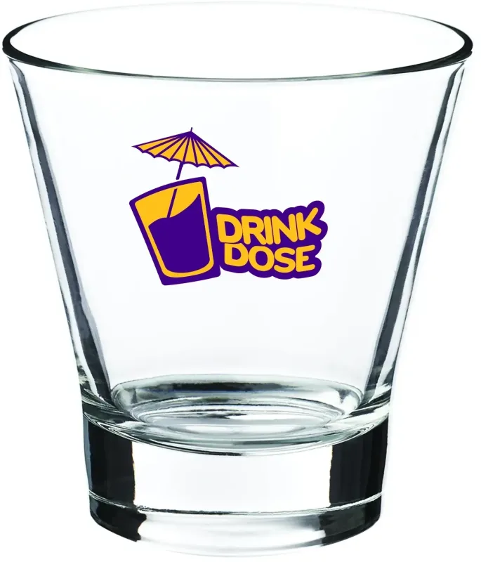 Shaken Stemless Martini Glasses (11.5 oz) - Customizable — view 7