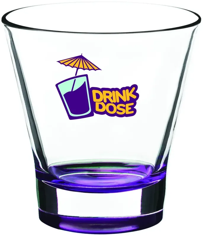 Personalized Shaken Stemless Martini Glass - 11.5 oz — view 3