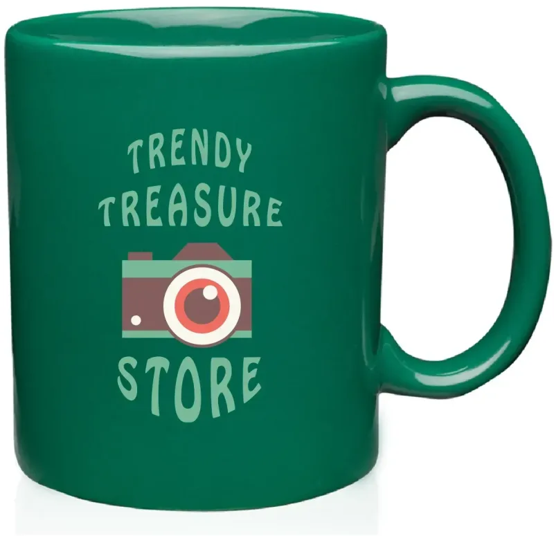 11 oz. Ceramic Custom Mug w/ Full Color — view 7