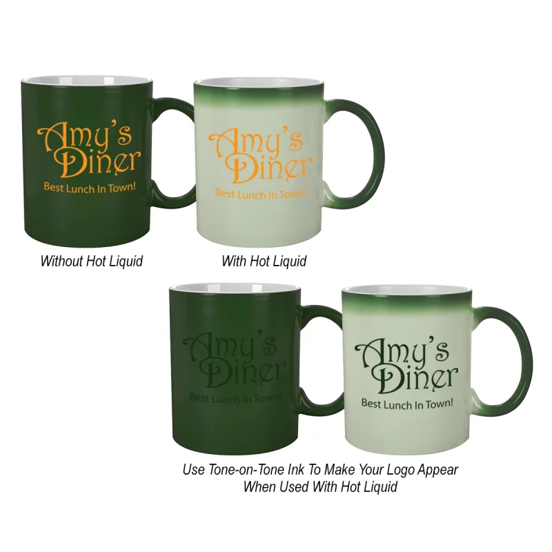 11 Oz. Color Changing Mug — view 4