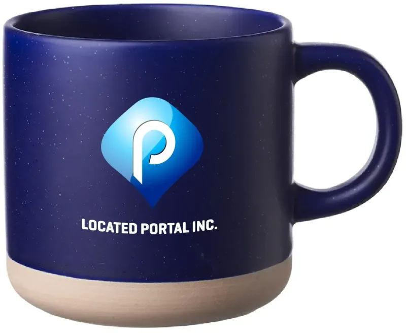 11 oz. Petite Speckled Clay Ceramic Mug (Full Color) — view 2
