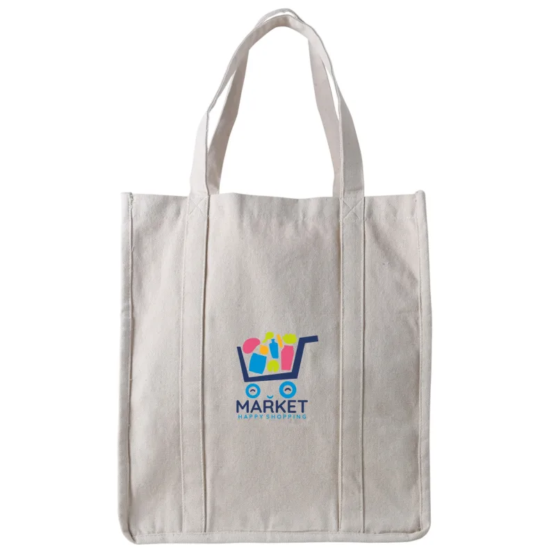 12 oz Cotton Jumbo Tote — view 3