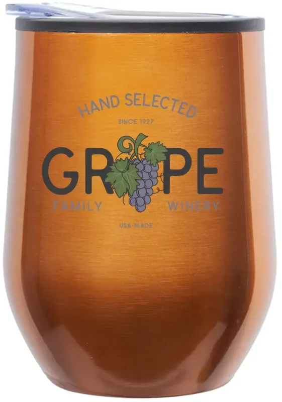 Personalized Stainless Steel Stemless Wine Glass - 20 oz. — view 7