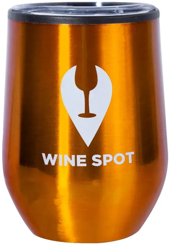 Customized Divvy Stainless Steel Stemless Wine Glass - 12 oz. (1 Color) — view 10