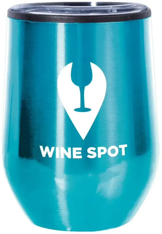 Customized Divvy Stainless Steel Stemless Wine Glass - 12 oz. (1 Color) — view 5