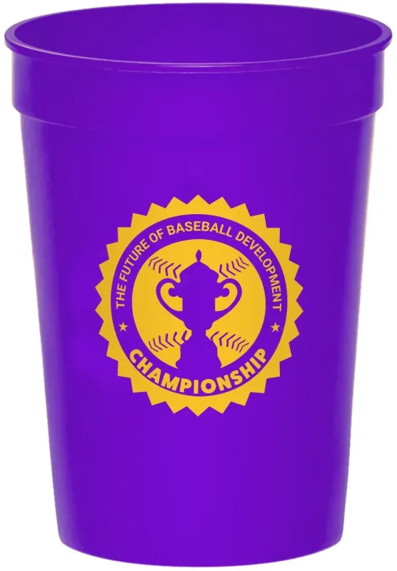 Custom Plastic Stadium Cups - 12 oz. — view 13