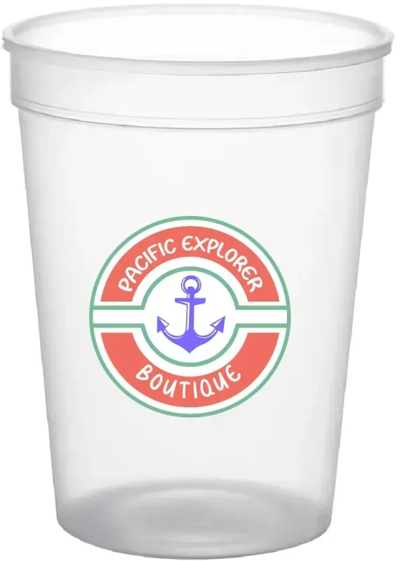 12 oz. Fanatic Plastic Stadium Cups w/ Full Color Imprint — view 10