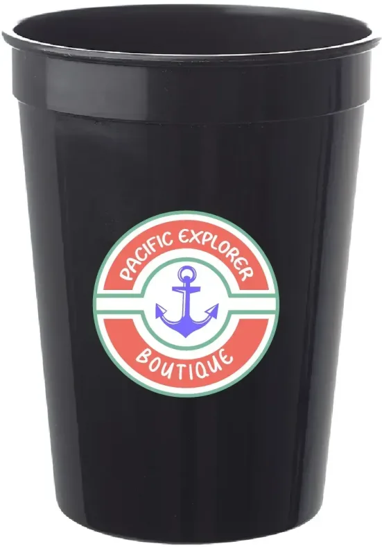 12 oz. Fanatic Plastic Stadium Cups w/ Full Color Imprint — view 12