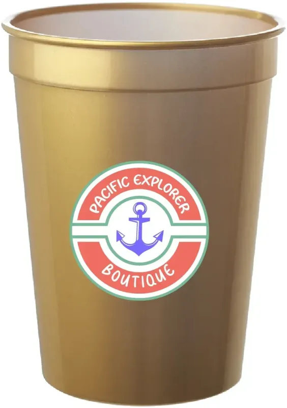 12 oz. Fanatic Plastic Stadium Cups w/ Full Color Imprint — view 17