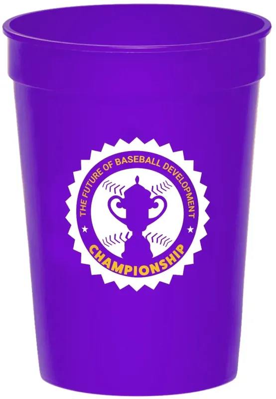 12 oz. Fanatic Plastic Stadium Cups w/ Full Color Imprint — view 19