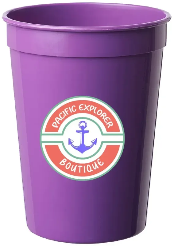 12 oz. Fanatic Plastic Stadium Cups w/ Full Color Imprint — view 23