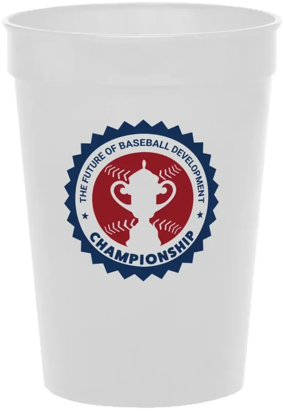 12 oz. Fanatic Plastic Stadium Cups w/ Full Color Imprint — view 4