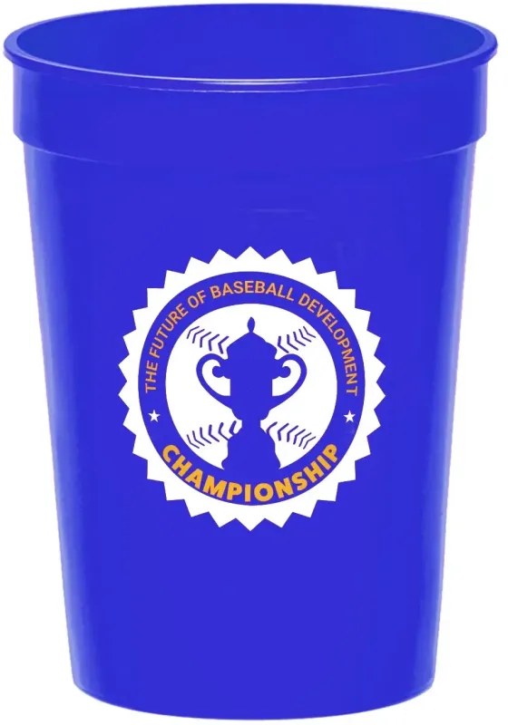 12 oz. Fanatic Plastic Stadium Cups w/ Full Color Imprint — view 7